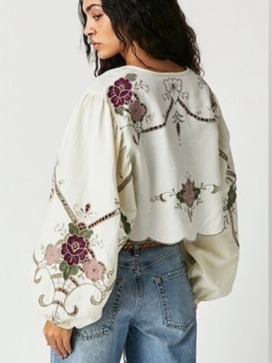 Free People - Valencia Bed Jacket - Picture 7 of 9